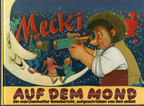 Mecki auf dem - mond;, ein