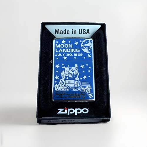 Zippo moon landing - moon,