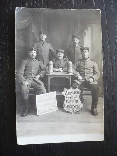 Erster weltkrieg postkarte - erster,