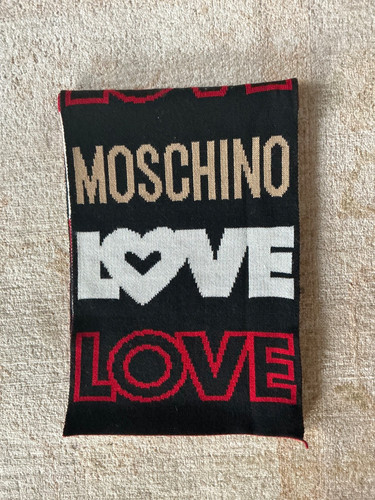 Neuwertiger moschino wollschal - neuwertiger,