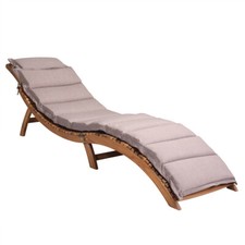 B-Ware Auflage Schwungliege inkl Kopfkissen Auflage Liege Garten Möbel