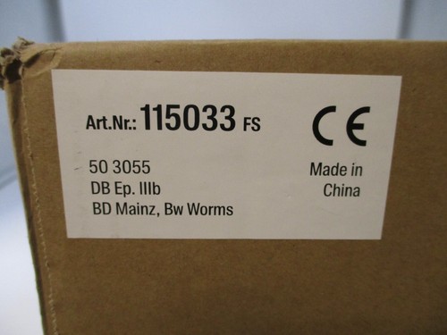 Km1 spur 115033 dampflok - 115033,