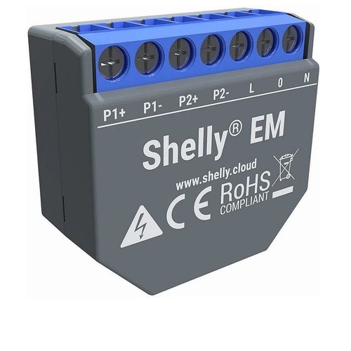 Shelly fi energiezähler - em, wi-fi