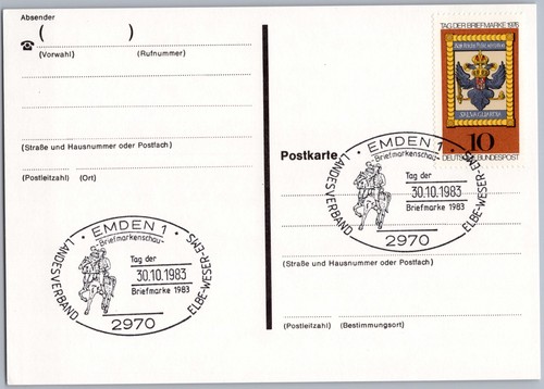 Sonderstempel emden 1983 - emden,