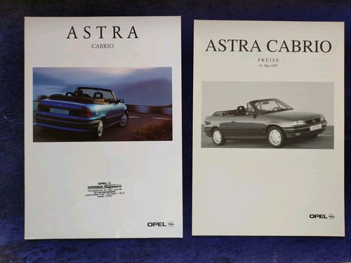 Opel astra cabrio prospekt - astra,