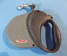 Flexi Hundeleine grau/ schwarz - Comfort Compact 2