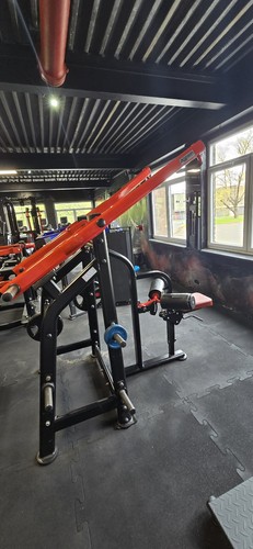 Plate loaded lat pulldown - loaded,