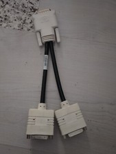 Original  DMS-59 zu Dual DVI Splitter ca. 27 cm schwarz/schwarz