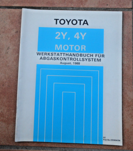 Werkstatthandbuch toyota - toyota, 2y