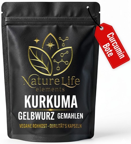 Kurkuma kapseln 600 - 600, mg