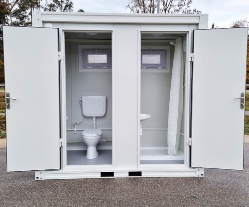 Container sanitärcontainer - wc,