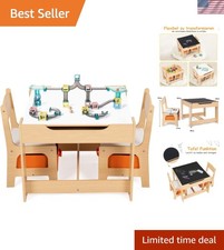 Kindertisch mit 2 Stühlen