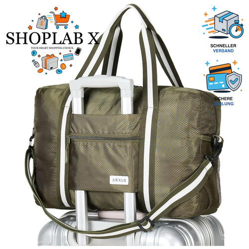 Faltbare duffle bag - faltbare,