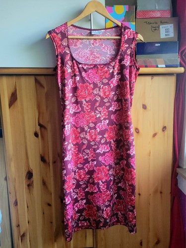 Sommerkleid pink rot mit - sommerkleid,