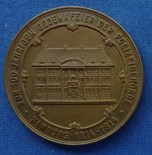 Hamburg bronzemedaille 1914 - hamburg,
