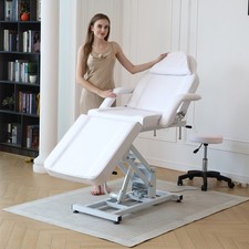 Elektrische Tattoo Liege Massageliege Kosmetikliege Therapieliege mit Hocker