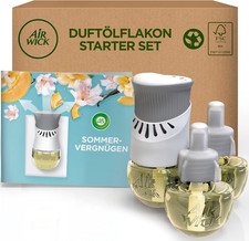 Air Wick Duftstecker – Starter Set Mit 3X Nachfüller – Raumduft Sommervergnügen 