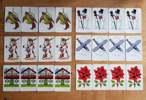 Altes kartenspiel schnipp - kartenspiel,