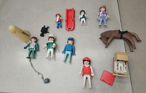 Playmobil klicky konvolut - playmobil,