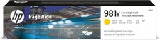HP 981Y (L0R15A) Gelb Original PageWide Druckerpatrone mit hoher Reichweite