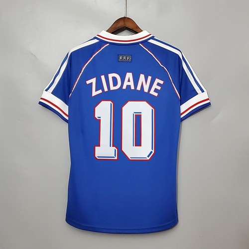 Frankreich retro trikot 1998 - frankreich,