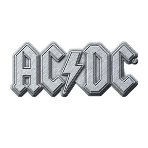 Anstecker pin silver - ac/dc,