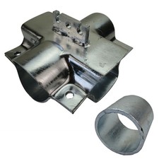 Klemmschale 80mm Achsrohr