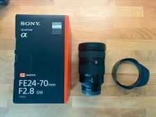 Sony FE 24-70mm f2.8 GM SEL2470GM E-mount 35mm Full Frame Zoomobjektiv G MASTER