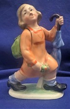 Alte porzellanfigur mädchen - alte,