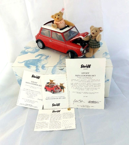 Steiff mini cooper teddybär - steiff,