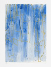 Per Kirkeby Originalradierung handsigniert  9 Color Etchings, 2003