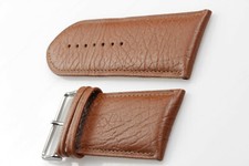 Uhren Leder Armband 34mm Camel, Uhrenarmbänder