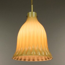 VTG Doria Leuchte Pendant Bell Lamp Hollwood Regency Crown Style 60er 70er Jahre