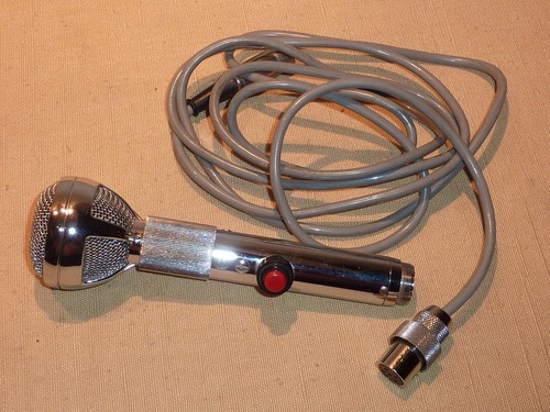 Vintage mikrofon dynamisches - vintage,