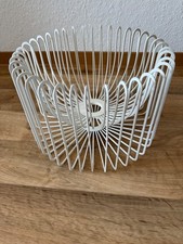 Vintage IKEA 90er Ehlen Johansson Tradig weiß Drahtkorb Obstschale Retro