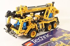 Lego Technic 8460 , gebaut, 3 Achs- Kranwagen + Anleitung #G2