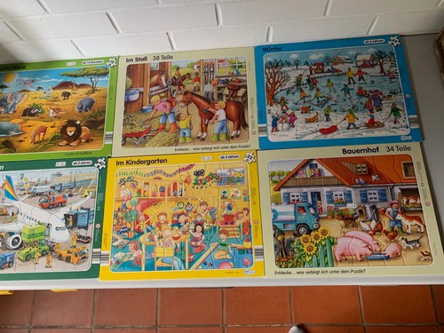 Kinder puzzle 3 jahren - 6, x