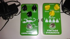 2 HARLEY BENTON Pedale Dyna Compressor & Vintage Overdrive incl. Netzteile