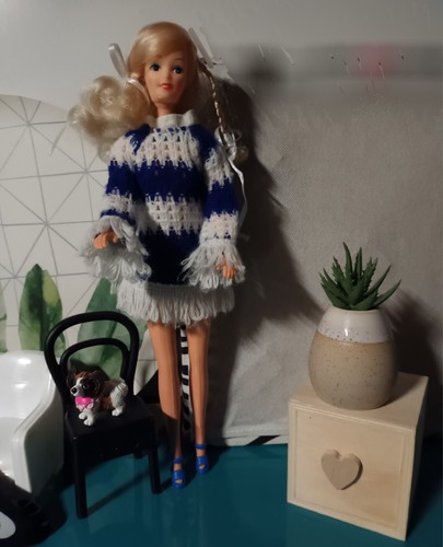 Barbie kleid vintage minikleid - kleid,