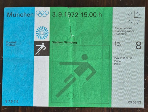 Ticket fußball olympia - ticket,