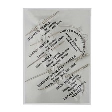 7-teiliges Nadelset Ledernadel