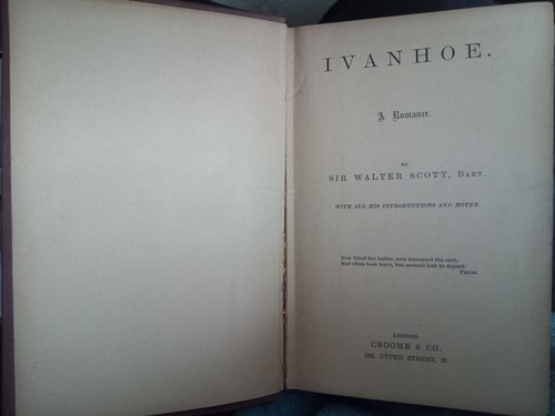 Vintage ivanhoe sir - by,