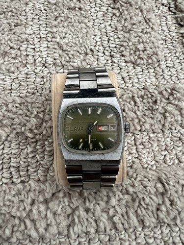 Vintage slava armbanduhr mit - vintage,