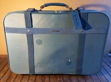 Vintage Koffer / Trolley Samsonite "Italiano" Türkis mit 4 Rollen Top!