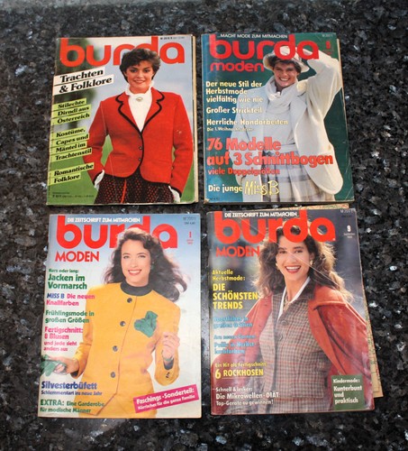 Hefte burda mode - burda, 80er