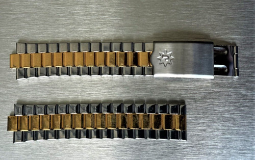 Uhrenarmband chromstahl mit - uhrenarmband, in
