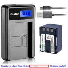 Kastar Battery LCD Charger for