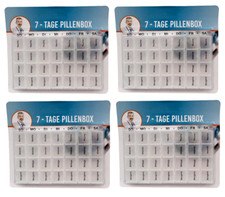 Pillendose 4x Medikamentenbox