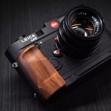 Aluminum Alloy Wood Handgrip For Leica M2 M3 M4 M6 M7 M4P MP MD MD2 MA Camera