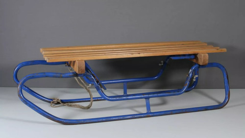 Faltbarer rodel schlitten - faltbarer, /